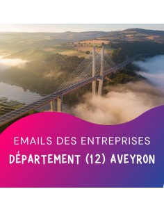 Emails Entreprises Département 12 Aveyron